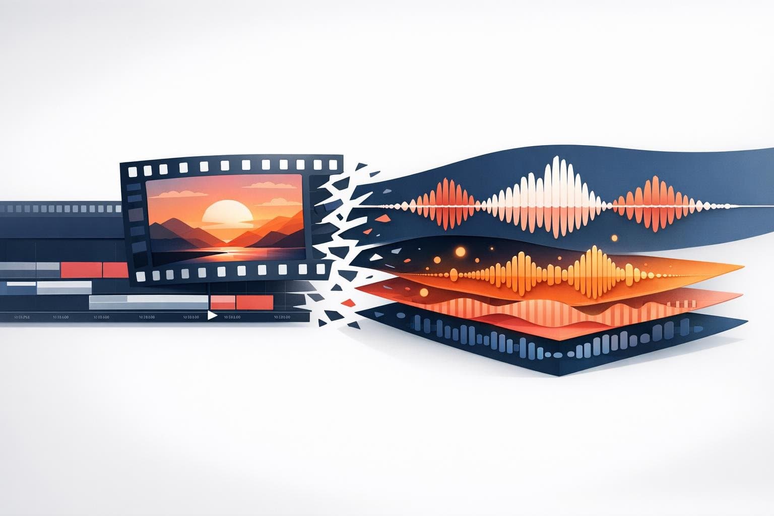 What is the principle behind extracting audio from videos? Why is online video-to-audio conversion becoming increasingly common?